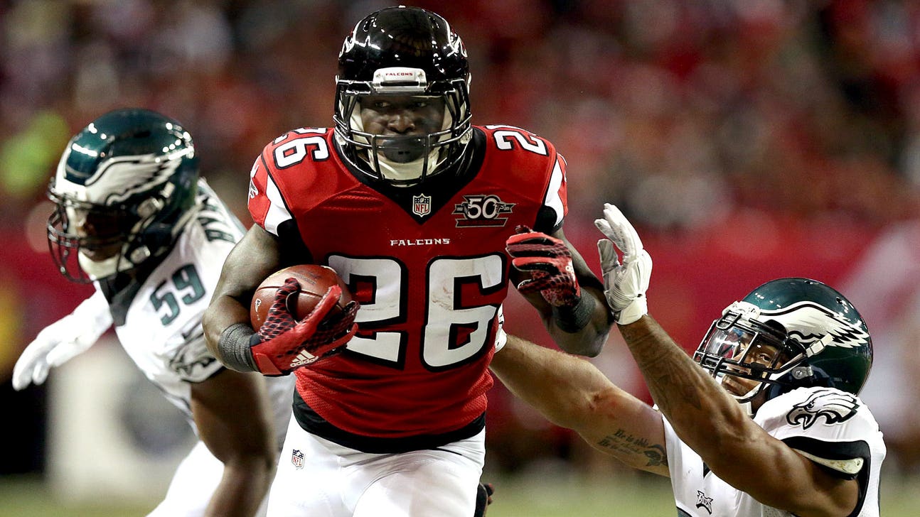 Falcons RB Tevin Coleman in concussion protocol after slipping in the shower