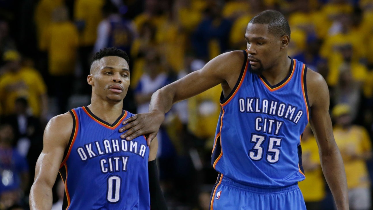 Kevin Durant addresses reports that he left OKC because of Russell Westbrook