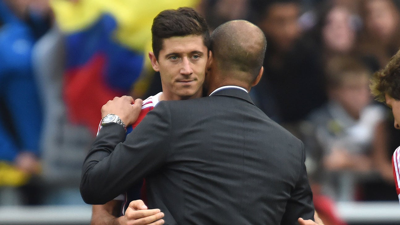 Bayern boss Guardiola heaps praise on Lewandowski