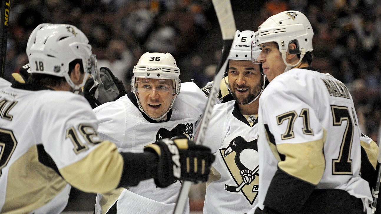 Sutter nets shootout winner as Penguins edge Ducks