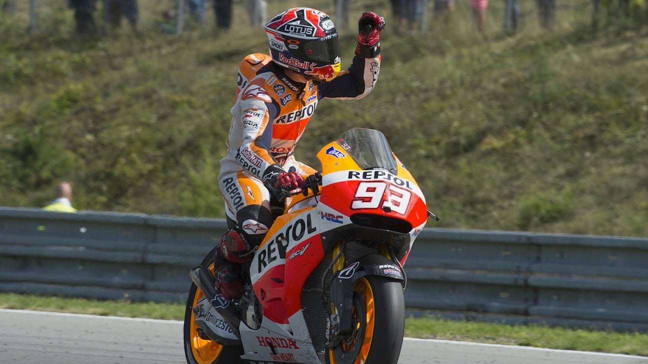 Marquez relieved to see the streak end, stays focused on winning title