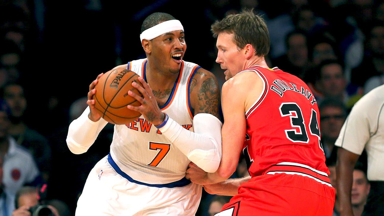 Carmelo Anthony 'pretty sure' he will play power forward