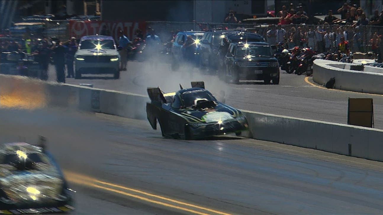 Alexis DeJoria suffered broken pelvis in NHRA crash at Sonoma