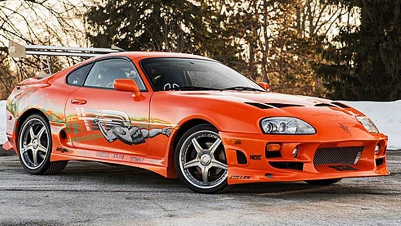 Paul Walker's 'Fast and Furious' 1993 Supra stunt car heads to auction