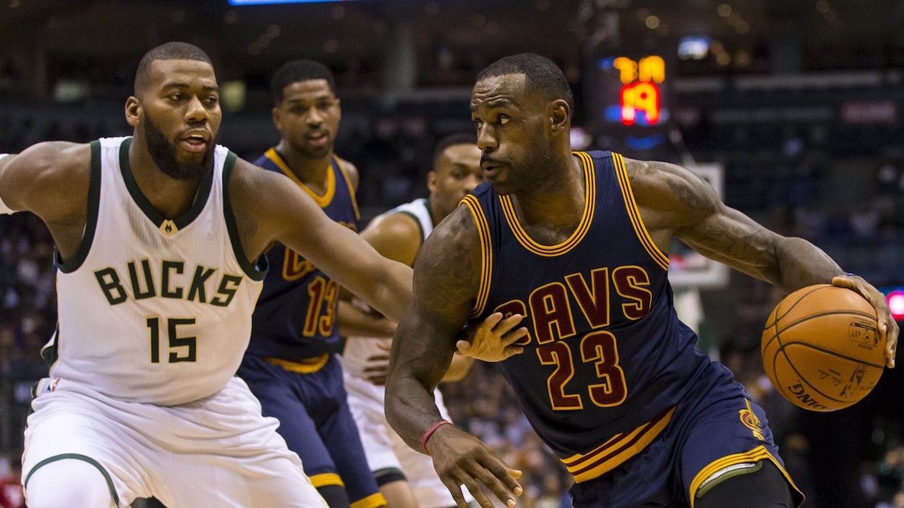 LeBron's 37 not enough as Bucks snap Cavs' win streak in 2OT