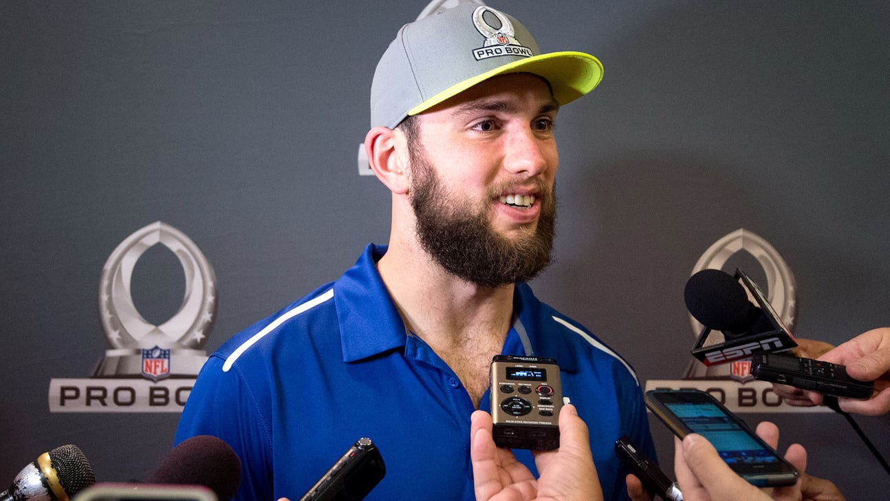 Andrew Luck's beard is out of control in DirectTV commercial