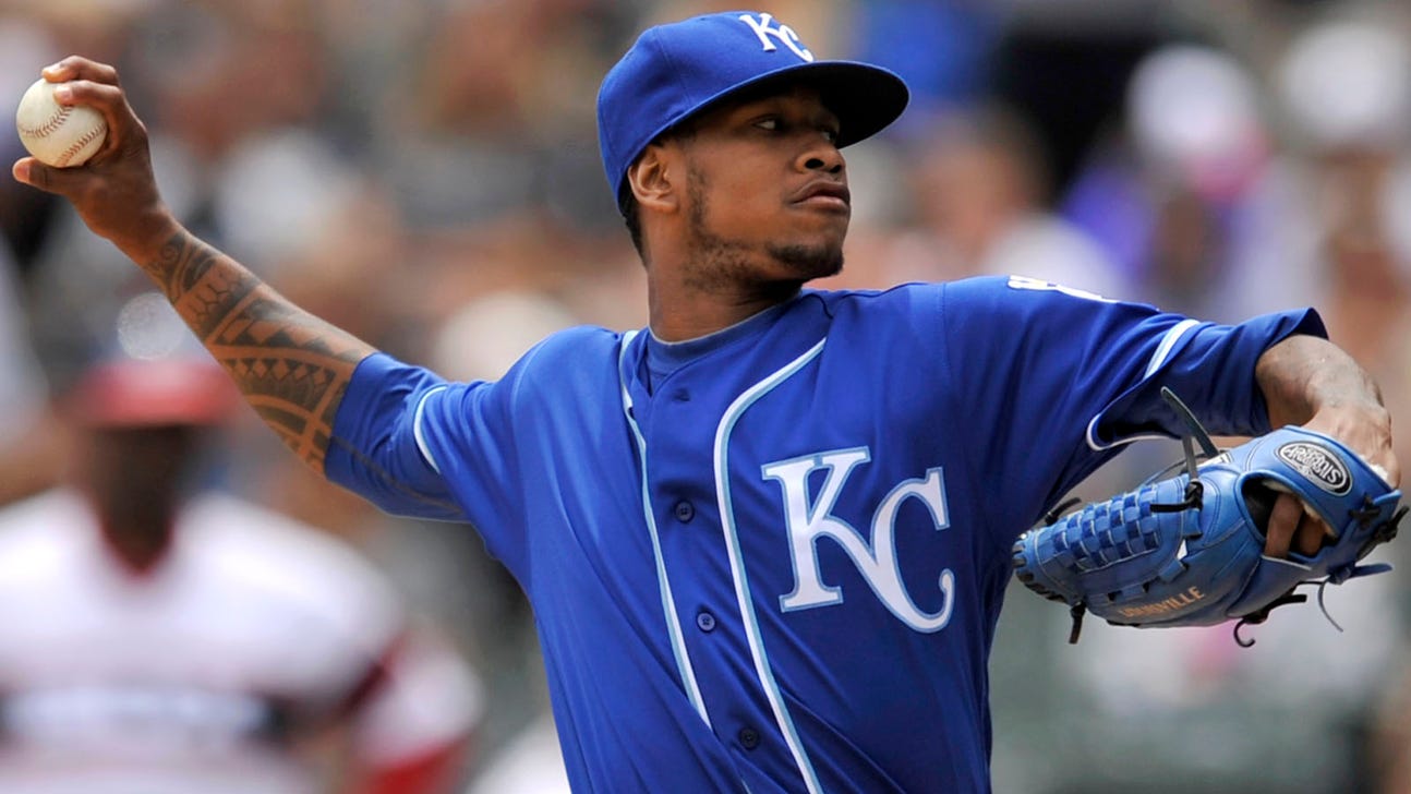 Ventura records season-best 10 strikeouts as Royals win 3-1