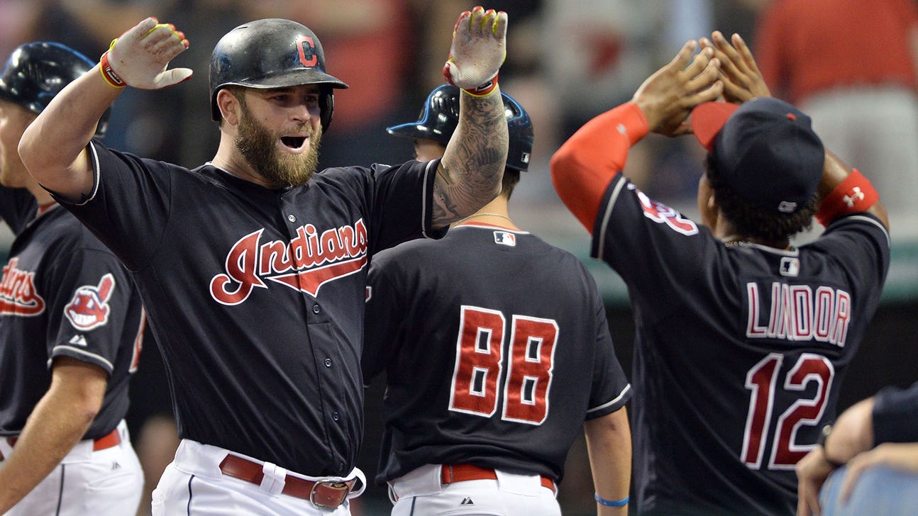 Napoli drives in 4 runs as Indians throttle Tigers, 11-4