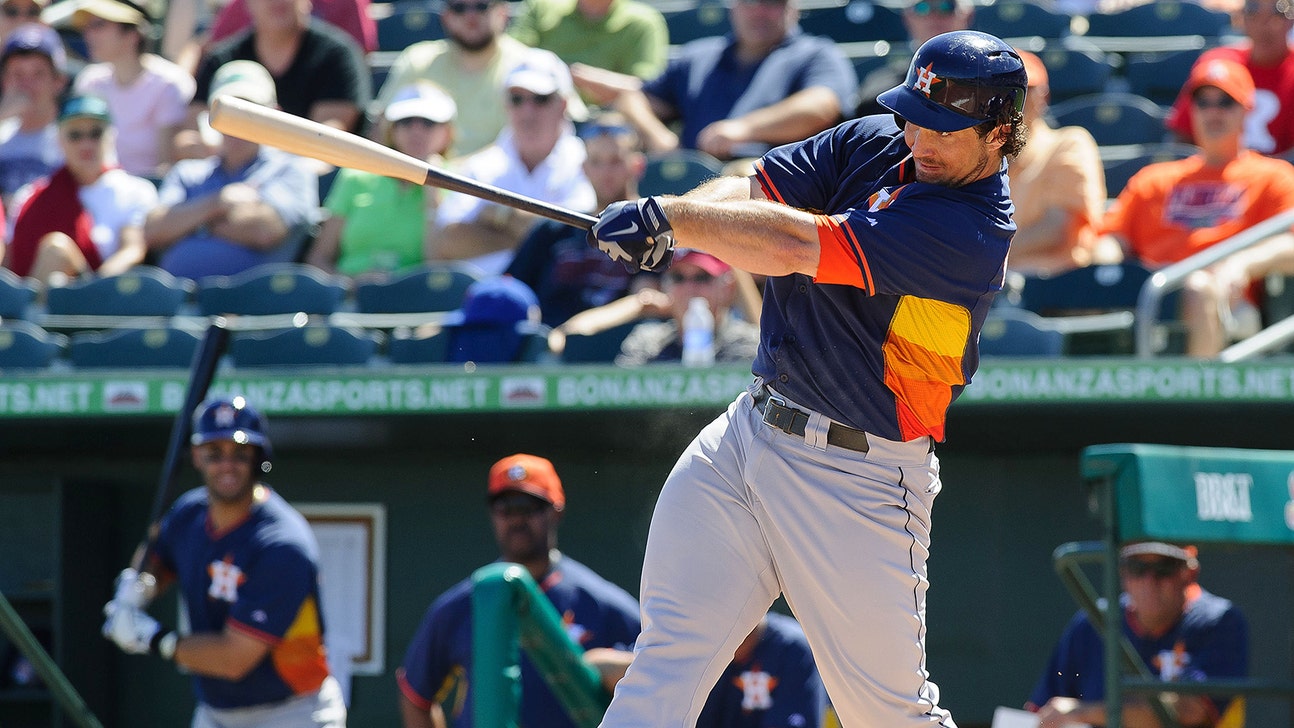 Astros release infielder Brett Wallace