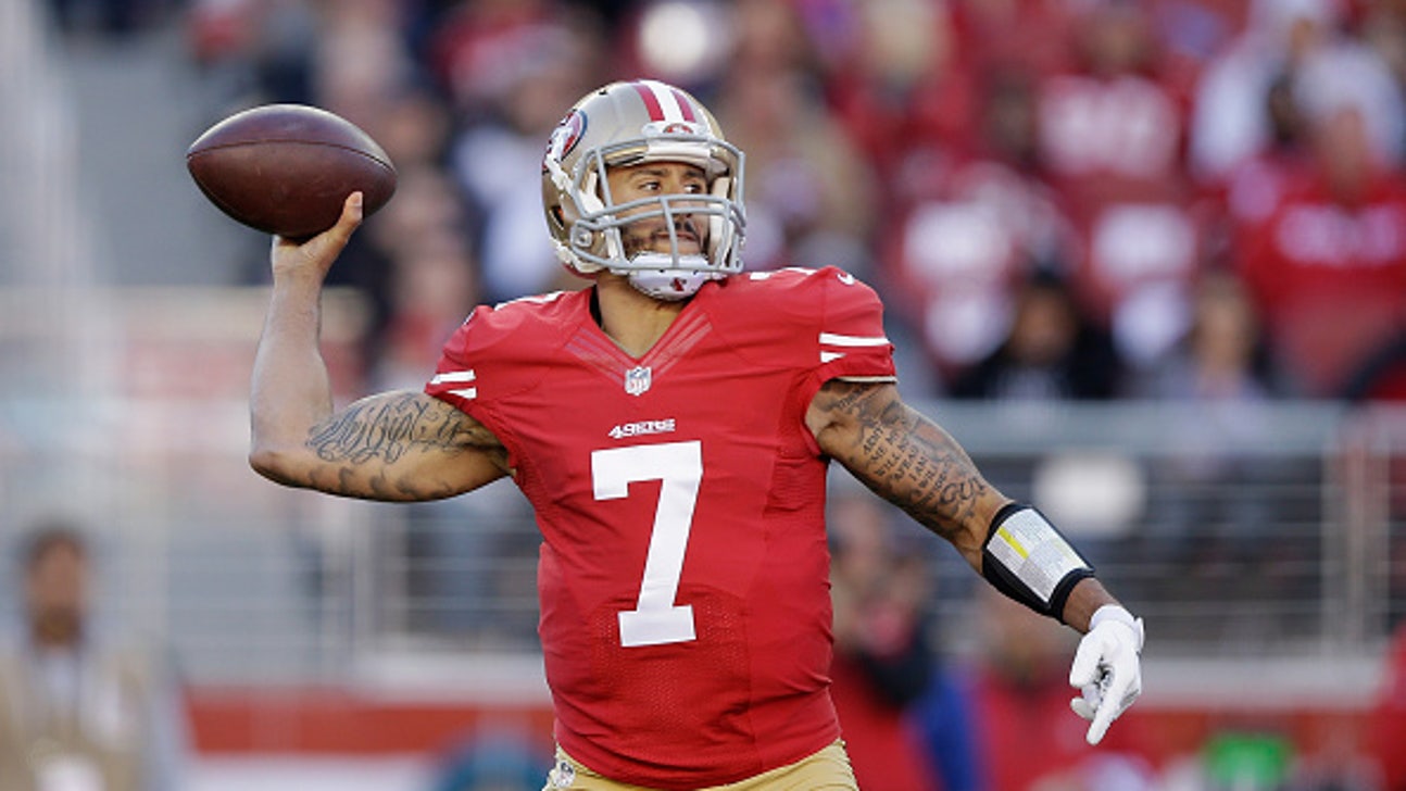 Colin Kaepernick had the best first half by a 49ers QB since Steve Young