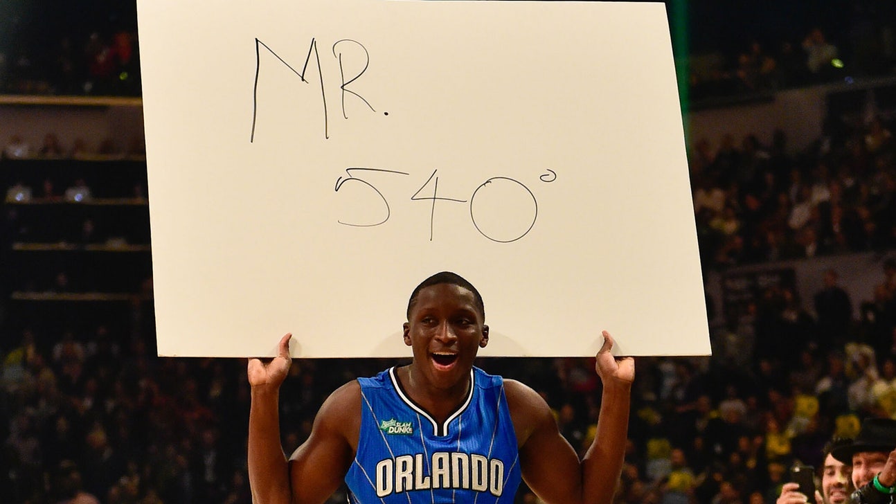 Oladipo completes 540-degree slam, loses to LaVine in Slam Dunk Contest