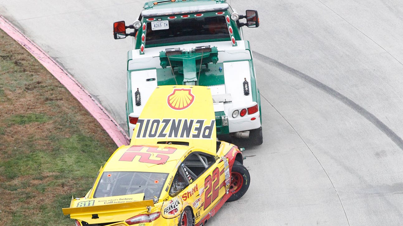 Kenseth wrecking service: Fan selling Joey Logano Martinsville wreck die-cast with a twist