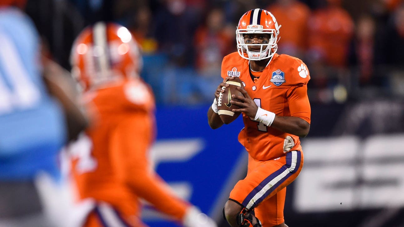 WATCH: Clemson takes lead on last play of first half in ACC title game