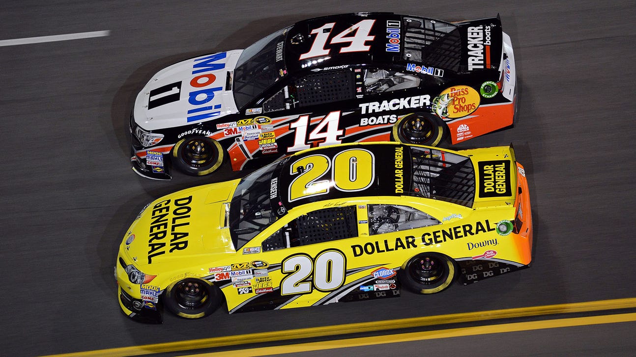 Trading paint: JGR, SHR planes bump into each other on the ground
