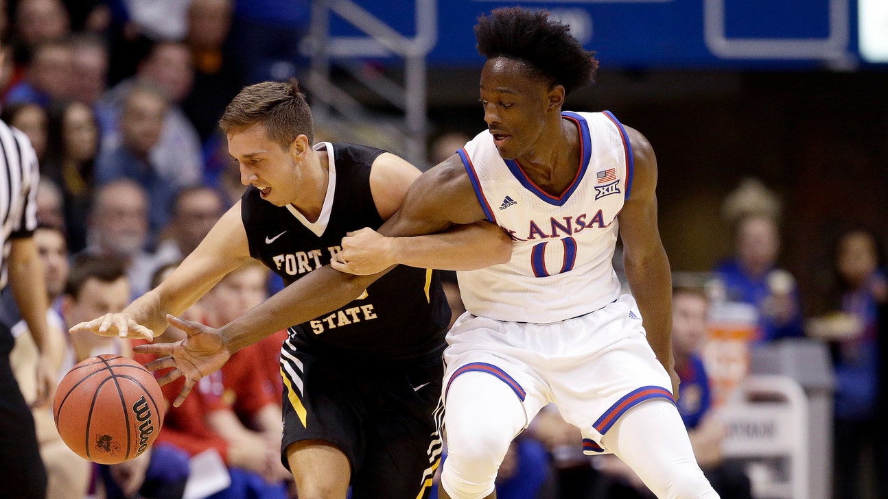 Self using lackluster effort in final exhibition to motivate Jayhawks