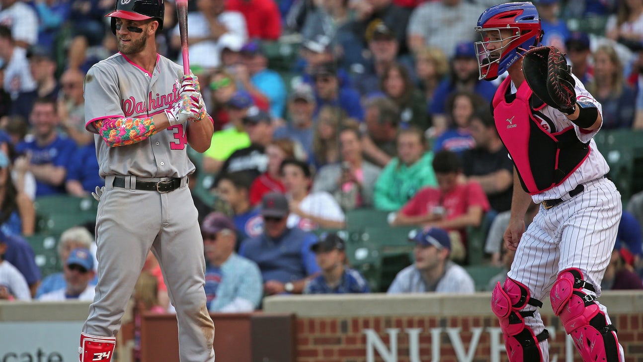 Bryce Harper's controversial, frustrating, record-setting day versus the Cubs