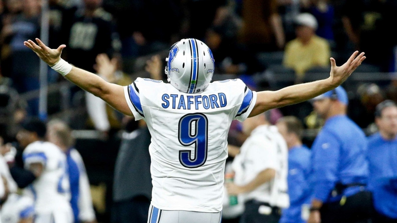 Detroit Lions QB Matthew Stafford playing MVP football