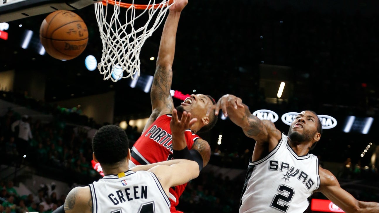 Kawhi Leonard obliterates Damian Lillard with this monster swat
