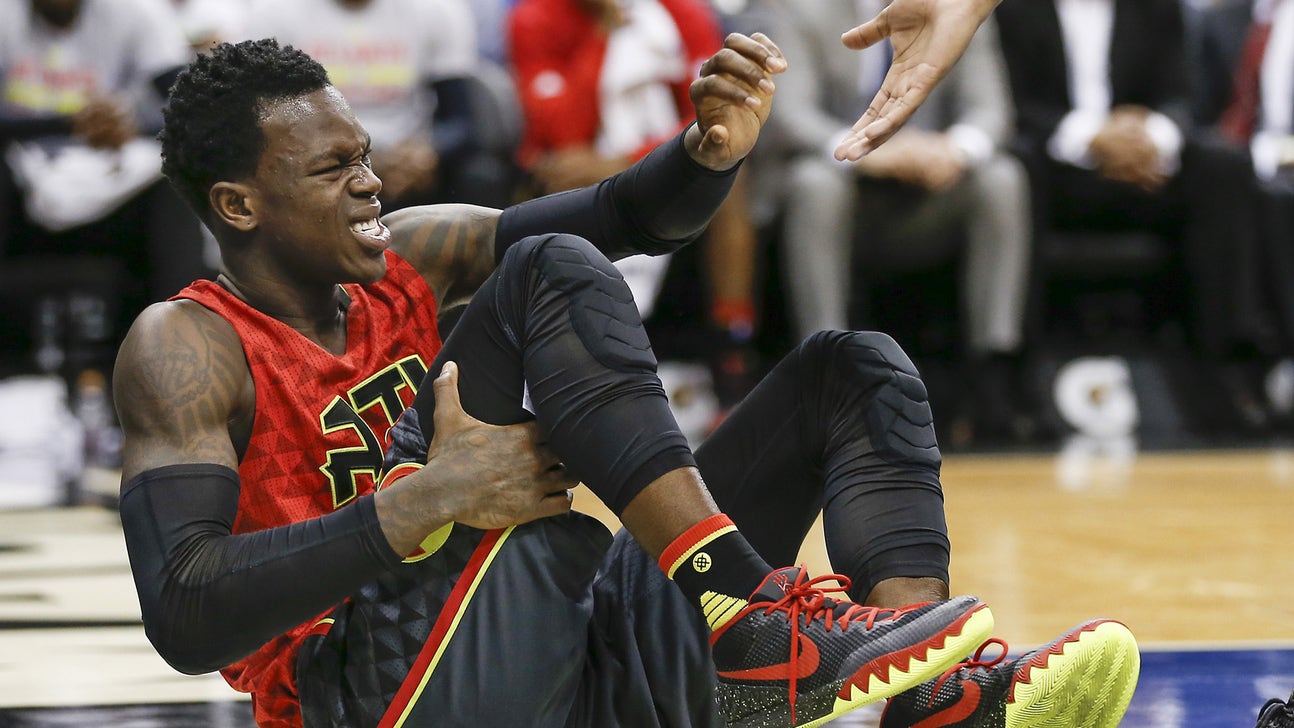 Dennis Schroder gets tooth knocked out during game, saves it in his sock