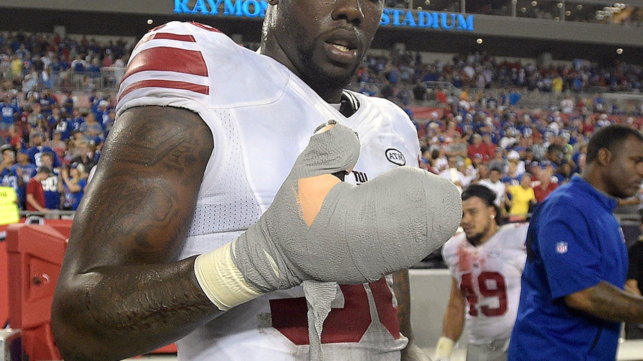 Giants' JPP FaceTimes 11-year-old who had fingers amputated