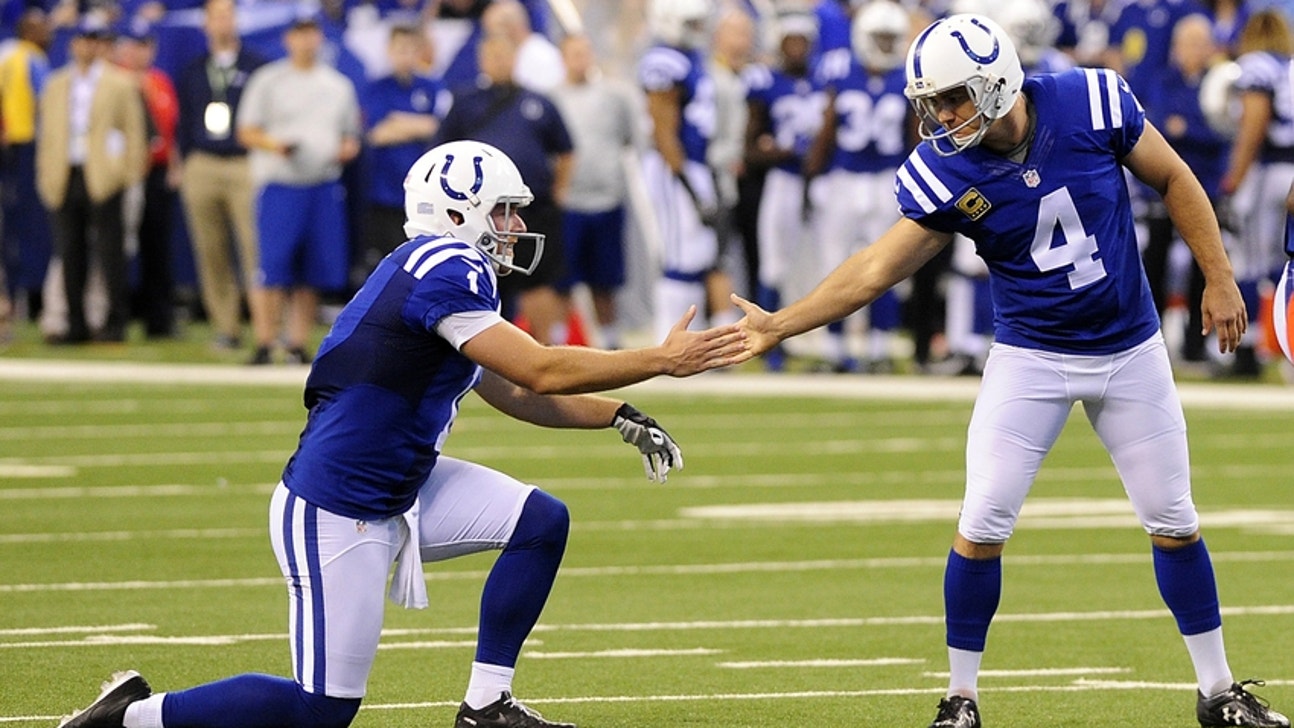 Pat McAfee, Adam Vinatieri Named PFF Midseason 2nd-Team All-Pro's