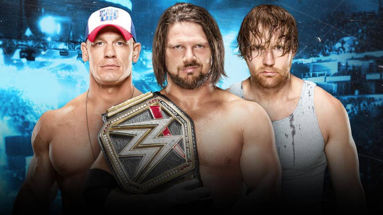 WWE No Mercy 2016: AJ Styles vs. John Cena vs. Dean Ambrose Set