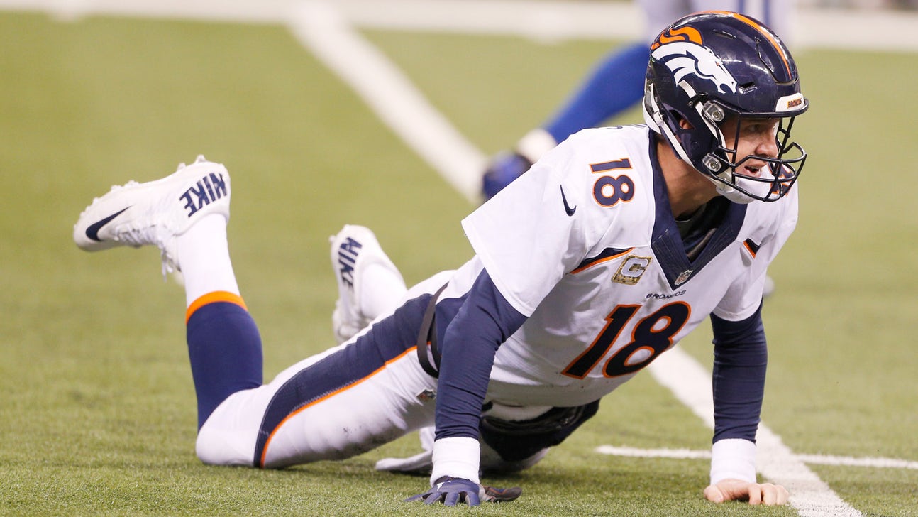 Peyton Manning sits out Broncos practice with a very sore foot