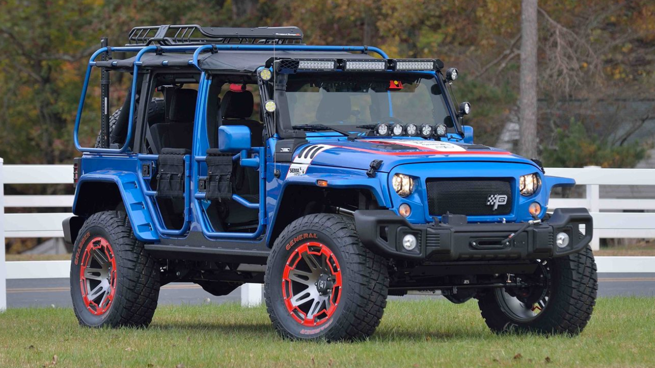 Custom Petty Jeep to be auctioned to benefit Victory Junction