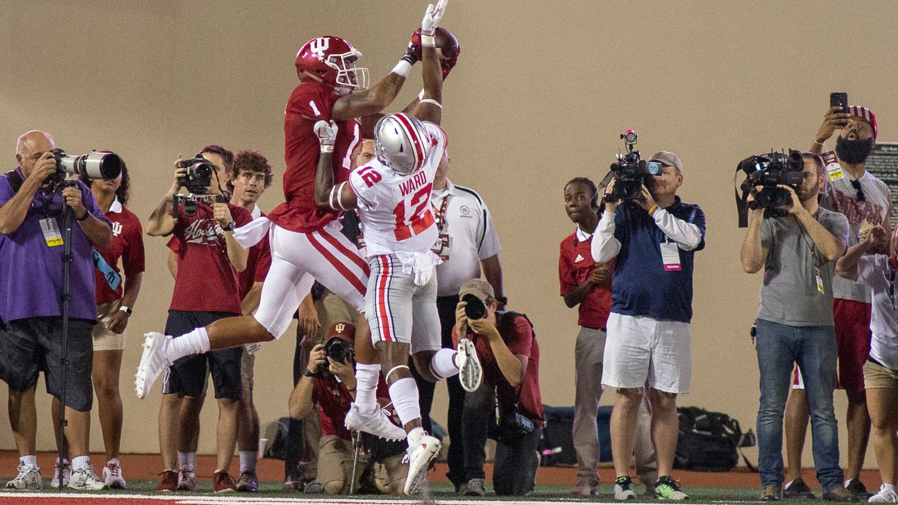 Indiana falters in second half as Buckeyes win 49-21