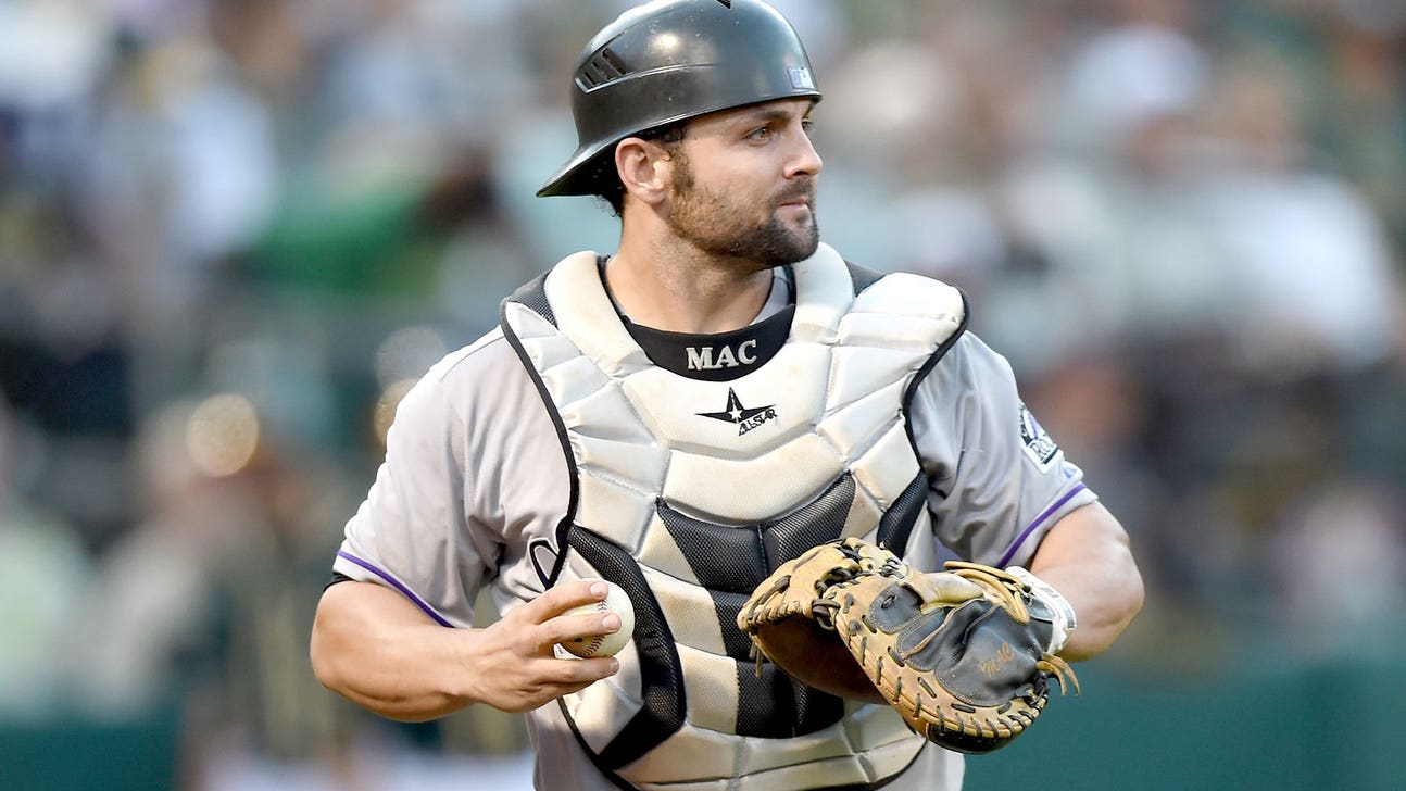 Rockies catcher Michael McKenry out for season with knee injury