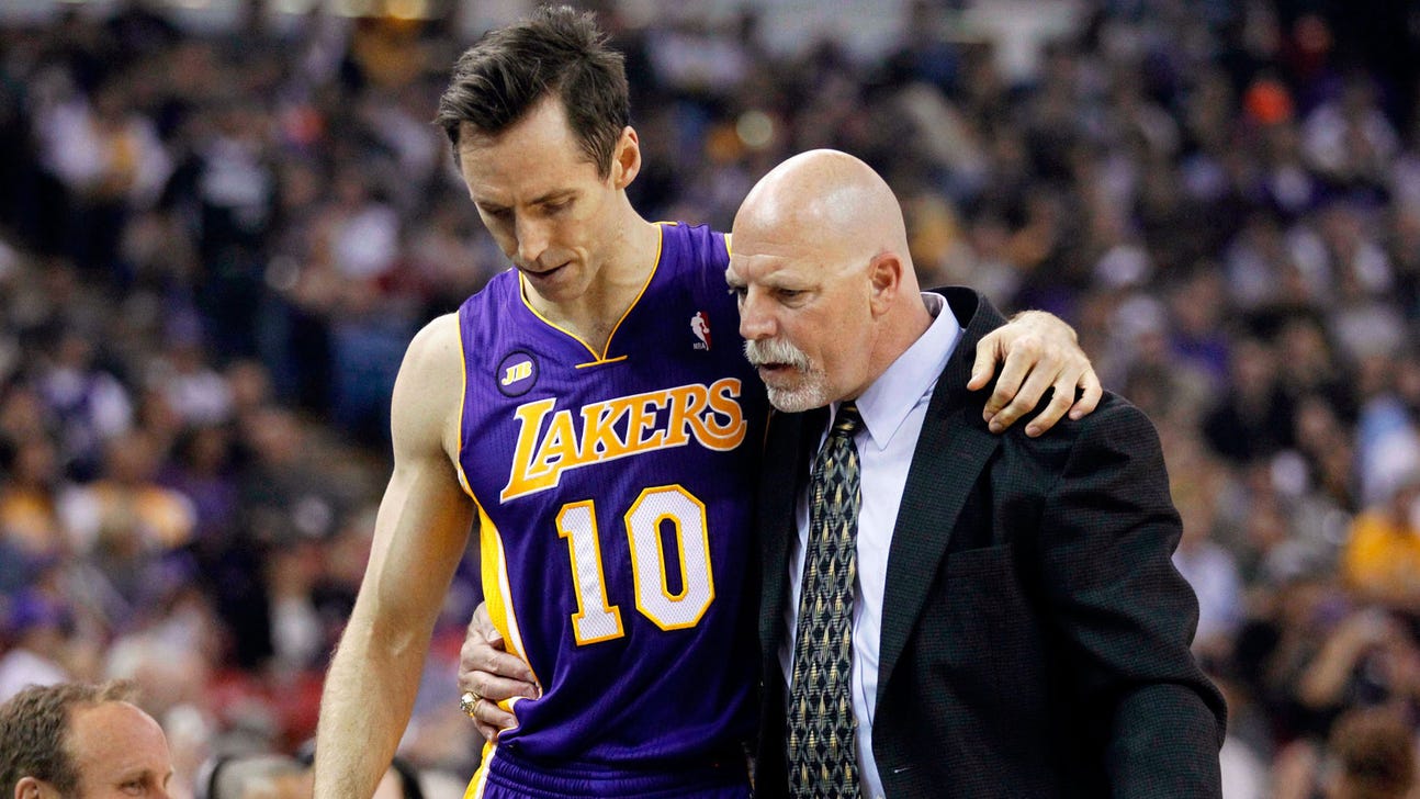 Lakers' Steve Nash out for season with back injury