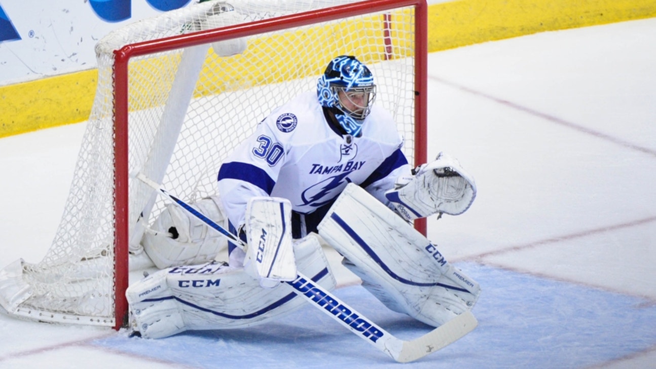 Tampa Bay Lightning G Ben Bishop Absolutely Robs Kyle Okposo (Video)