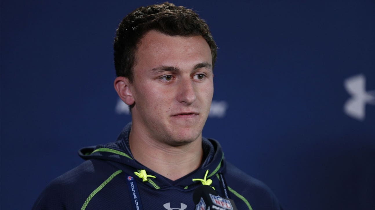 He's short, he's brash, he's got baggage: Johnny Football does the NFL Combine!