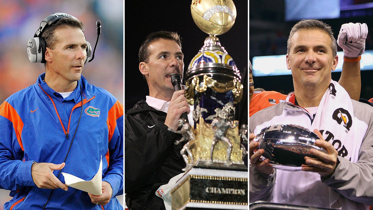 The top six seasons of Urban Meyer's coaching career