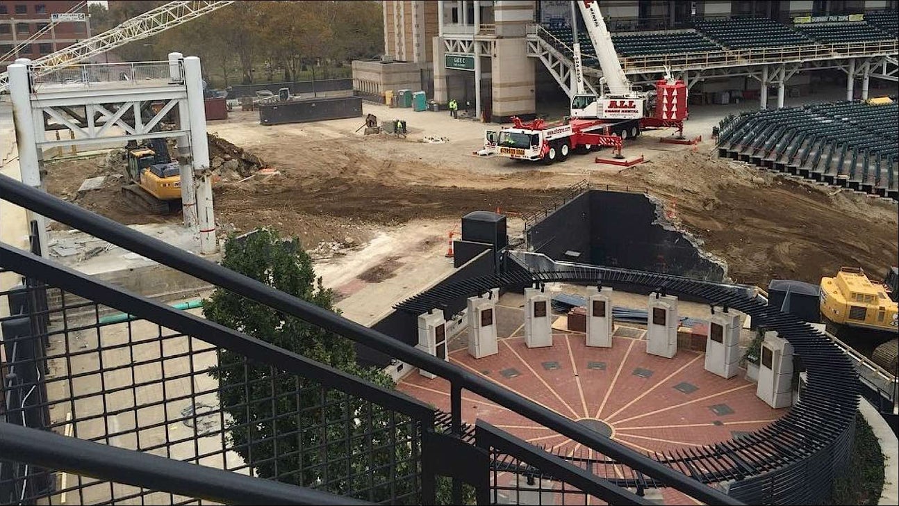 Progressive Field renovations coming along as planned