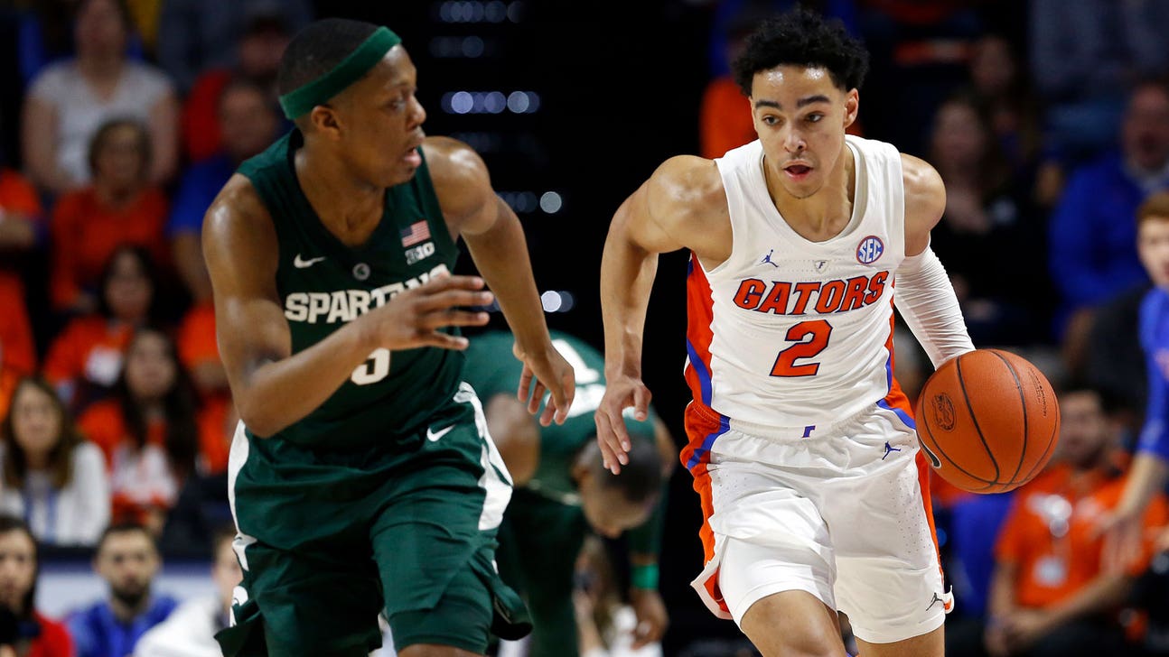 Gators' solid guard play not enough to push past No. 10 Spartans