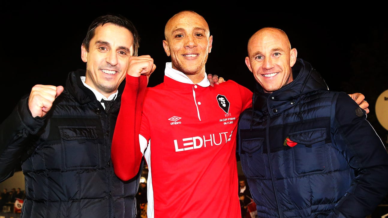 Scholes dances the night away after Salford City's FA Cup win