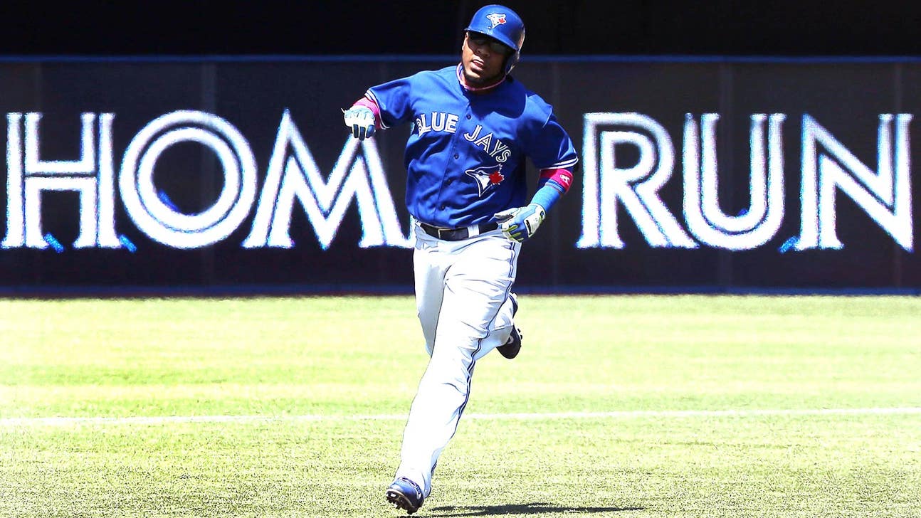 Encarnacion does 'Edwing' because Blue Jays teammates liked it