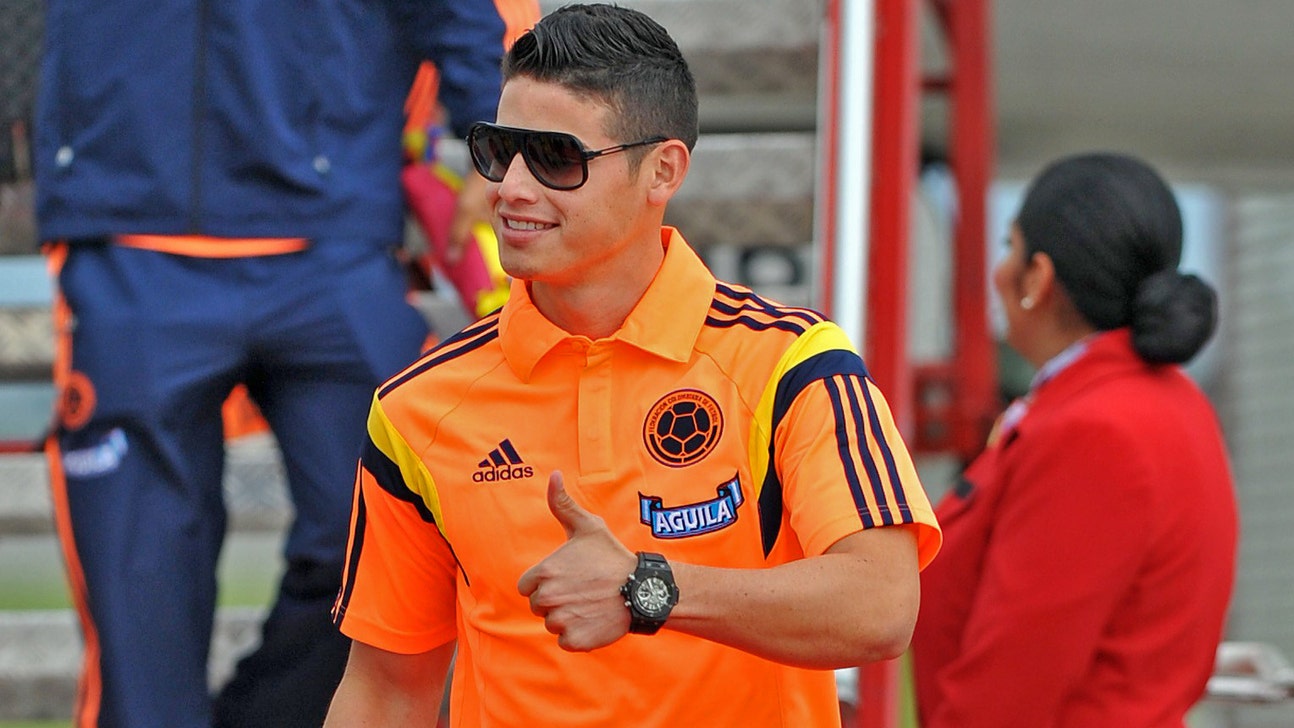 James Rodriguez reveals it would be a 'dream' to join Real Madrid