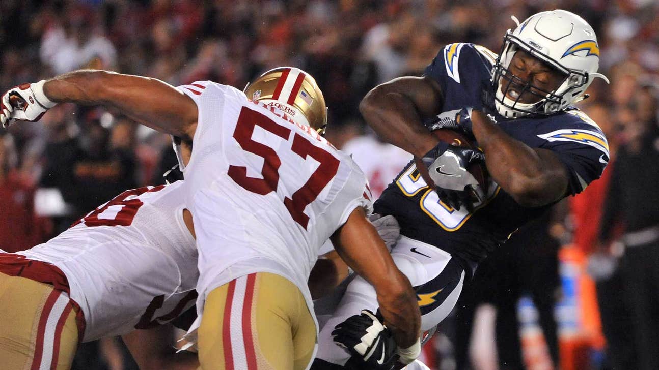 Navy's Swain is among the Chargers' roster cuts