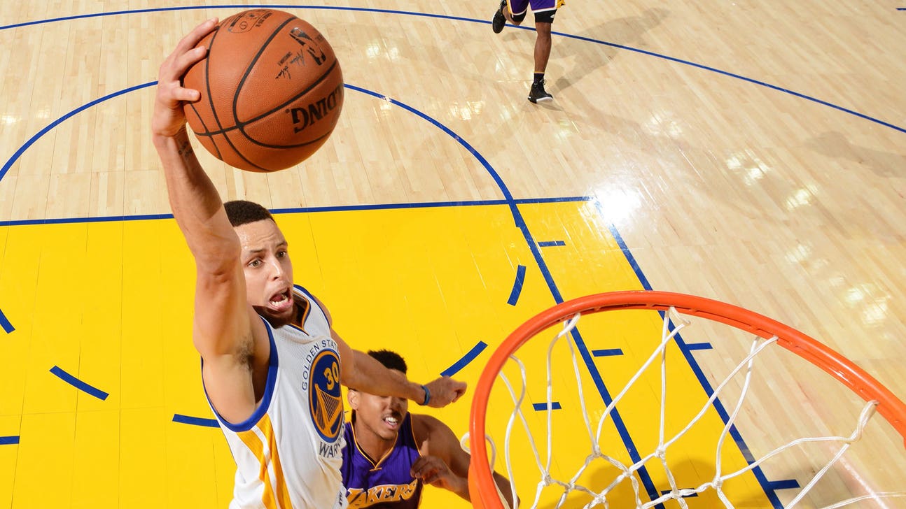 Curry enjoys historic shooting night, but Thursday's win all about that dunk
