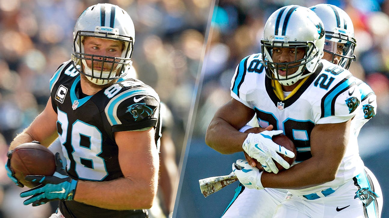 Panthers TE Greg Olsen, RB Jonathan Stewart leave with injuries