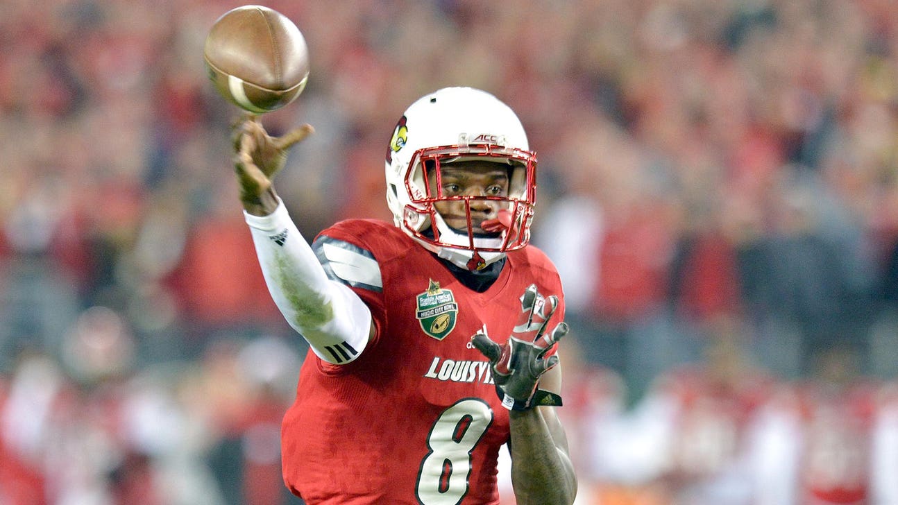 Louisville QB Lamar Jackson lights up Texas A&M in Music City Bowl
