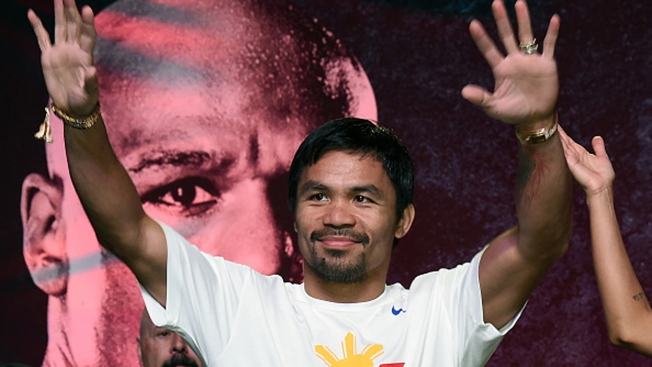Pacquiao ran away from home when his dad ate pet dog