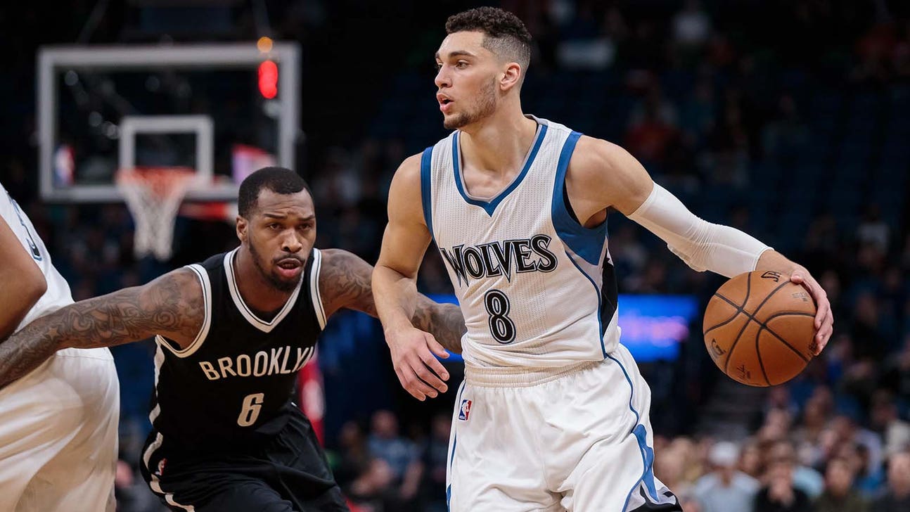 Wolves-Nets Twilights: LaVine hits first-half buzzer beater