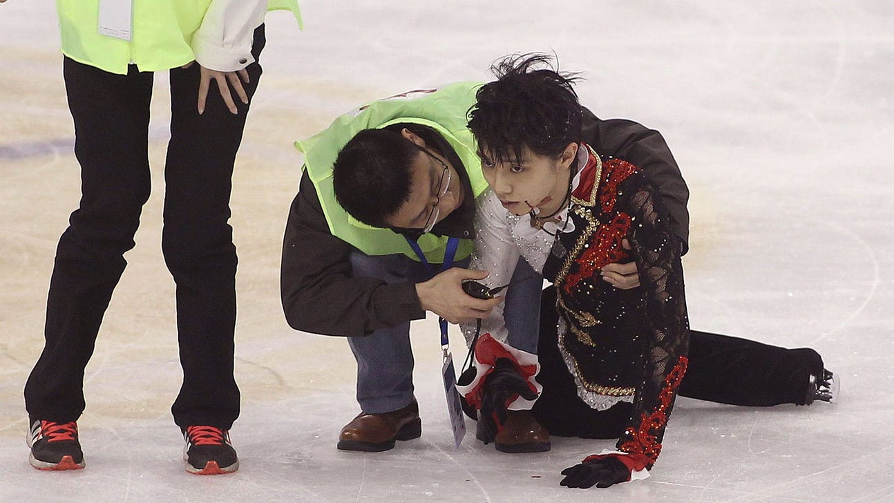 After crash, Olympic champ Hanyu aims to repeat Grand Prix gold