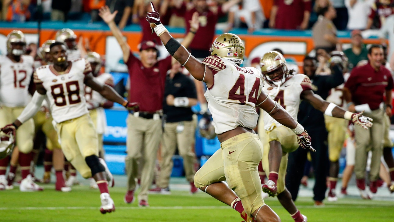FSU blocks game-tying PAT try to stun Miami for 7th straight win in series