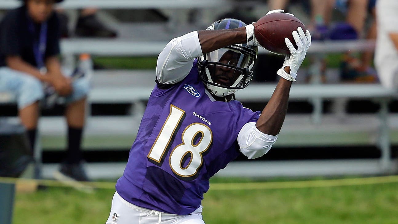 Ravens not worried about Breshad Perriman falling behind