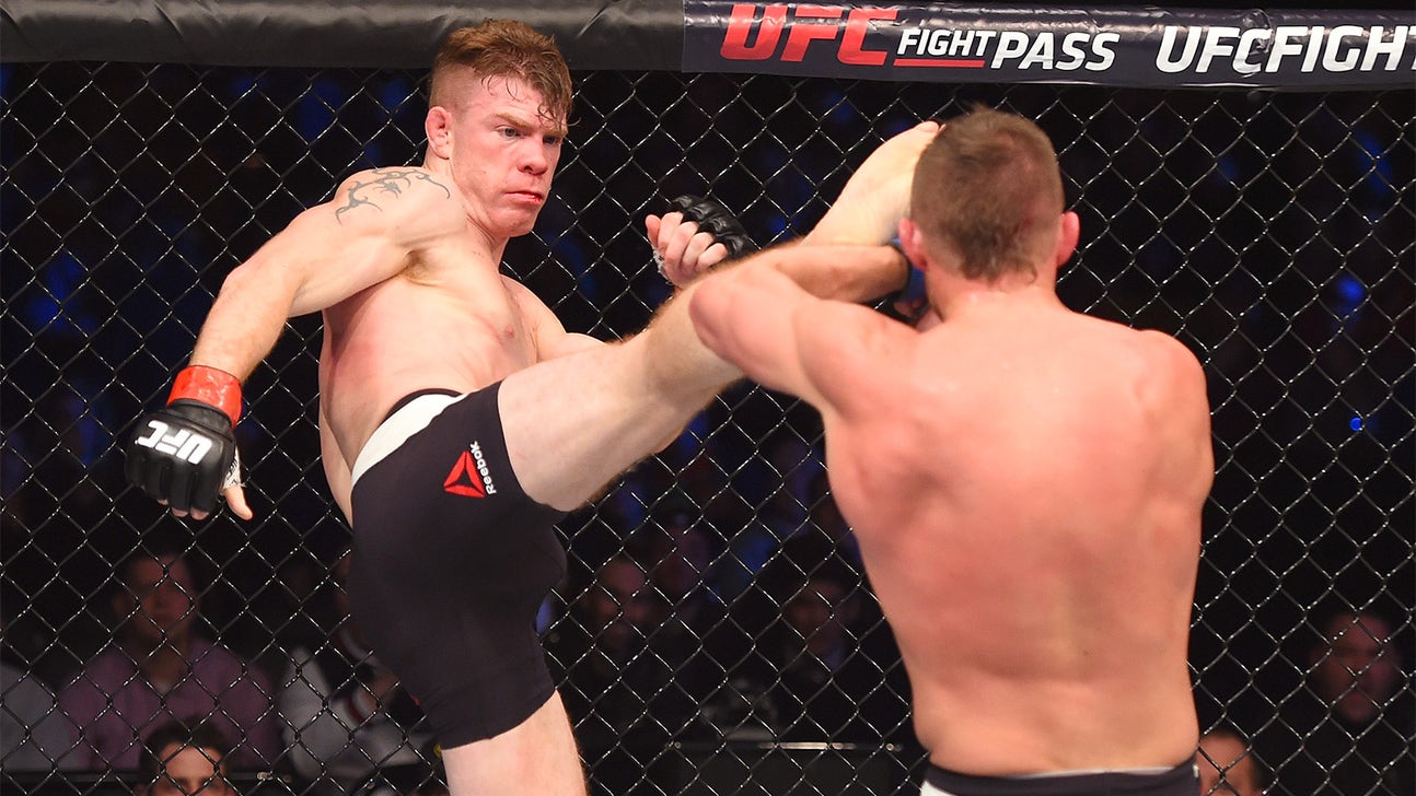 Paul Felder sinks in standing rear-naked choke to submit Daron Cruickshank
