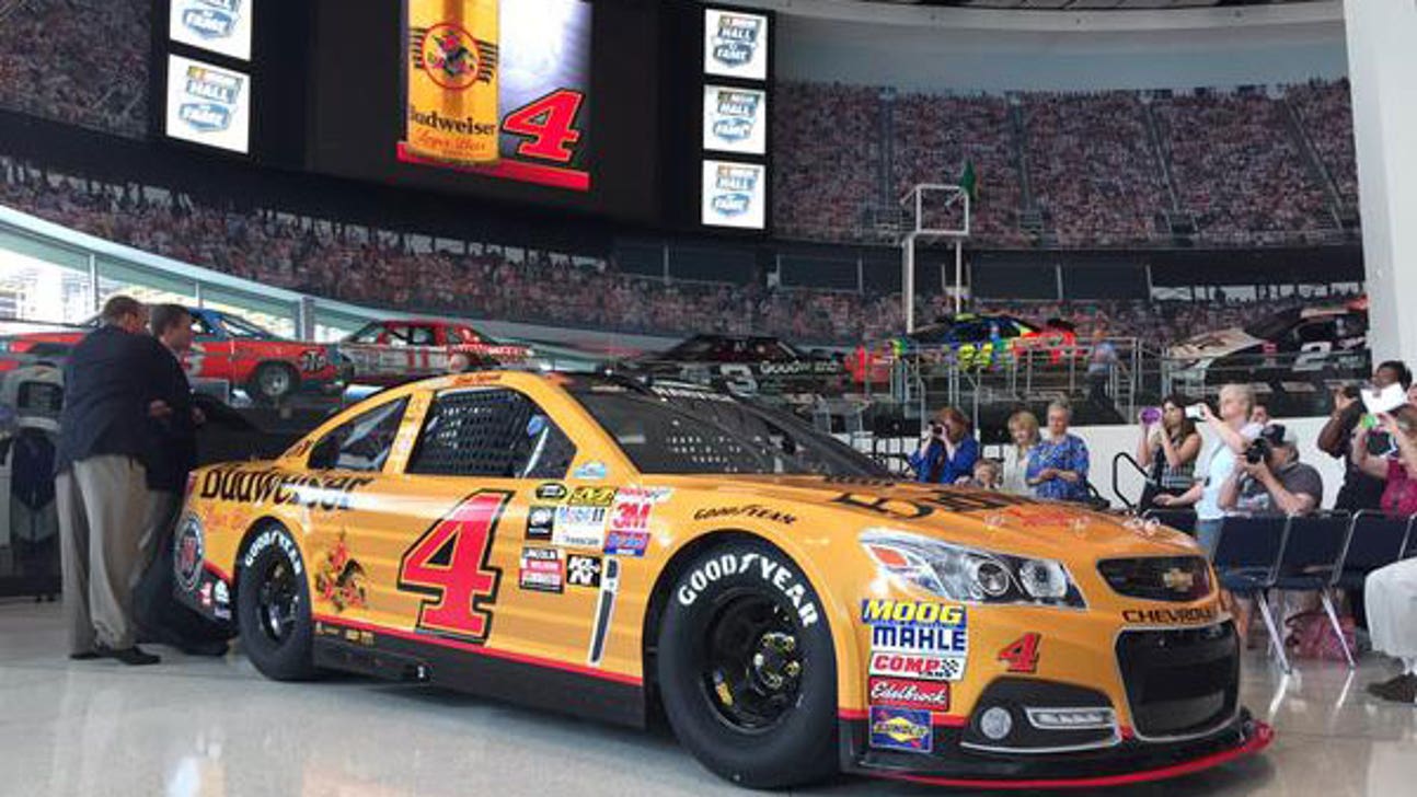 Going old school: Kevin Harvick running retro paint scheme at Darlington Raceway